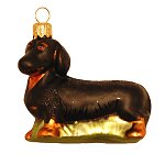 Dachshund - Dog Ornament<br>by Tannenbaum Treasure